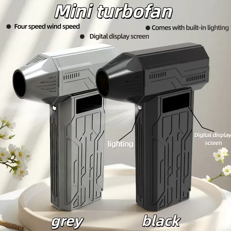 Mini Turbo Fan With LED Light