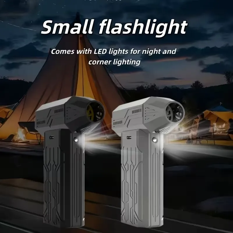 Mini Turbo Fan With LED Light