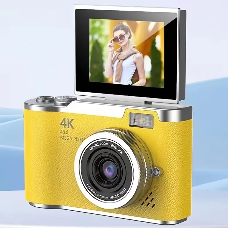 4K Flip Screen Digital Camera