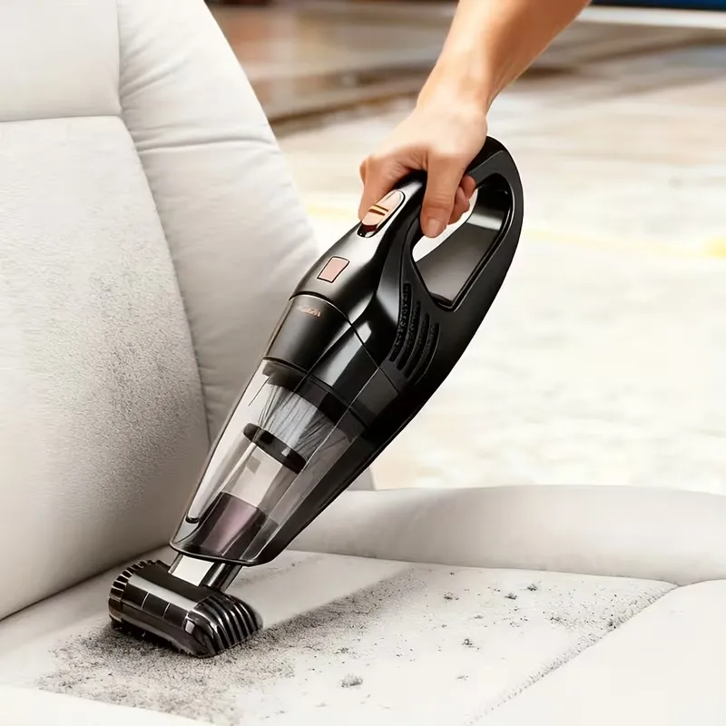 Portable Cordless Handheld Vacuum Cleaner with Multi Purpose Cleaning Attachments