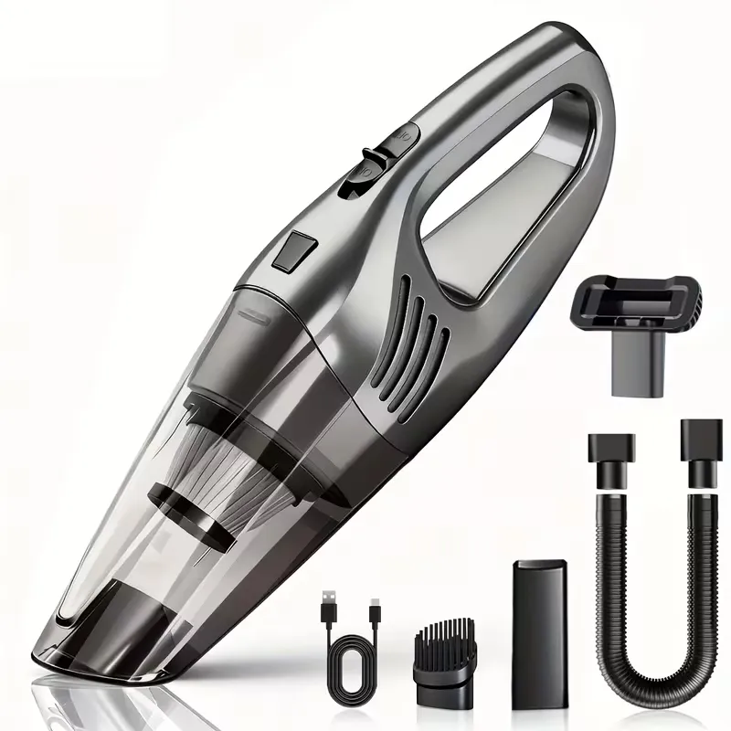 Portable Cordless Handheld Vacuum Cleaner with Multi Purpose Cleaning Attachments