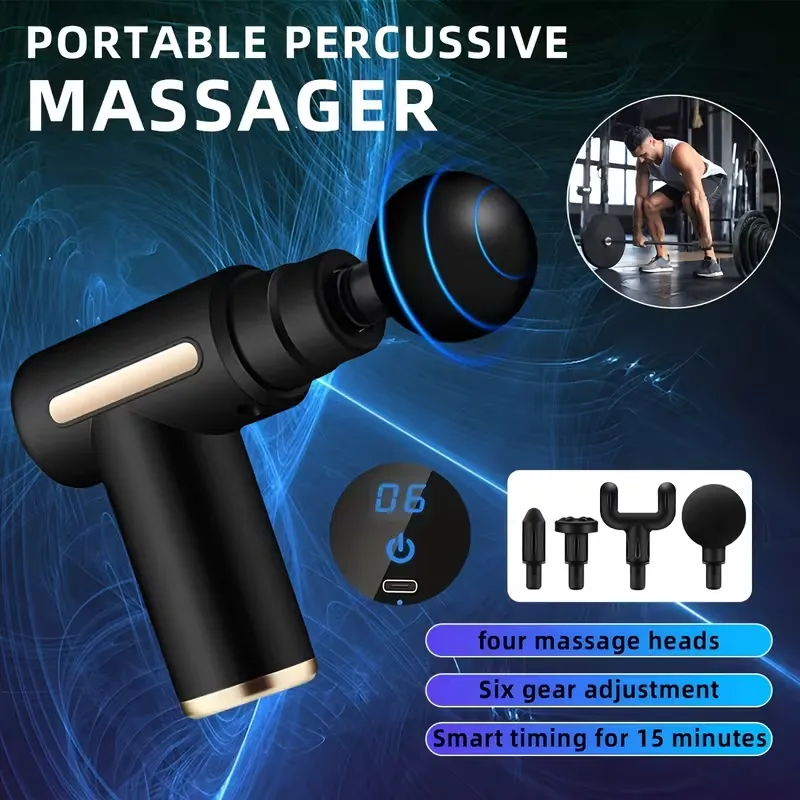 Portable Deep Tissue Percussive Massager